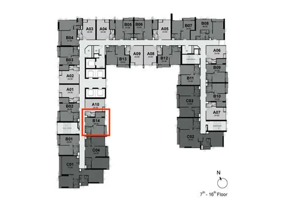 picture Rhythm Sukhumvit 36-38 1 bedroom, for rent - 22/22