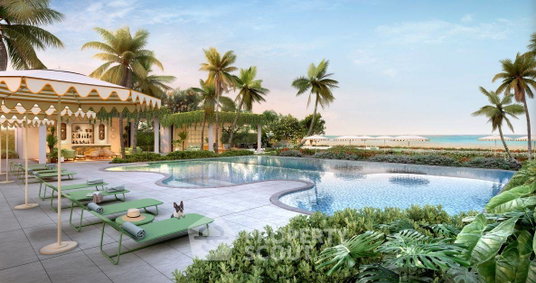คอนโด 2 ห้องนอน 89 ตร.ม. เพ็ทเฟรนด์ลี่ โครงการ The Standard Residences Hua Hin ใกล้ชายหาดเขาตะเกียบ (ID 1500032)