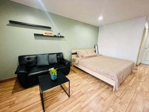 P-116266 — ขายพร้อมผู้เช่าคอนโด ชั้น 8 Regent Home 19 Sukhumvit 93 ห้องสตูดิโอ วิวเมือง ใกล้ BTS บางจาก 085-592-2897 Line: @easythaihome
