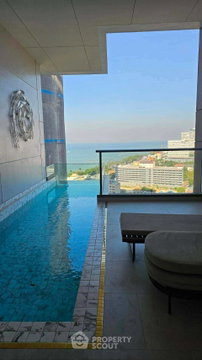 คอนโด 1 ห้องนอน 80 ตร.ม ชั้นสูง 19 ชั้น Copacabana Beach Jomtien ใกล้หาดจอมเทียน (ID 2713895)