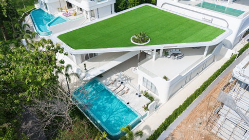 Luxury Golf Course Pool Villa for Sale Huay Yai East Pattaya