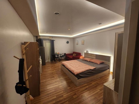 P-124985 — For Sale with Tenant: Regent Home 14 Sukhumvit 93 Condo Studio Room Garden View Near BTS Bang Chak. 085-592-2897 Line: @easythaihome