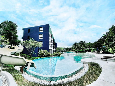คอนโด 1 ห้องนอน Baan Thew Talay Blue Sapphire Cha Am ใกล้หาดชะอำ ชั้น 10 ขนาด 38 ตร.ม. (ID 1385239)