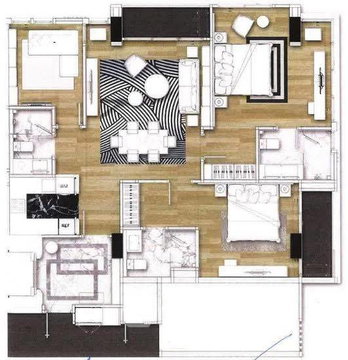 คอนโด 3 ห้องนอนที่ Mieler Sukhumvit 40 ใกล้ BTS เอกมัย (ID 2393664)