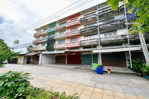 ขายอาคารพาณิชย์ 4.5 ชั้น 21 ตร.วา ติดถนนพุทธมณฑลสาย 3 ใกล้มหาวิทยาลัยมหิดล ศาลายา