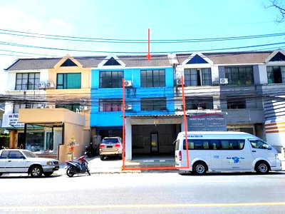 อาคารพาณิชย์ 31.1 ตร.วา เมืองภูเก็ต ภูเก็ต 8.6M