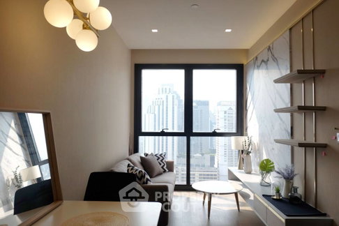 ห้องมุม/ห้องชั้นสูง 1 ห้องนอน 30 ตร.ม. ที่ Ashton Asoke ใกล้ MRT สุขุมวิท 70 ม. (ID 511498)