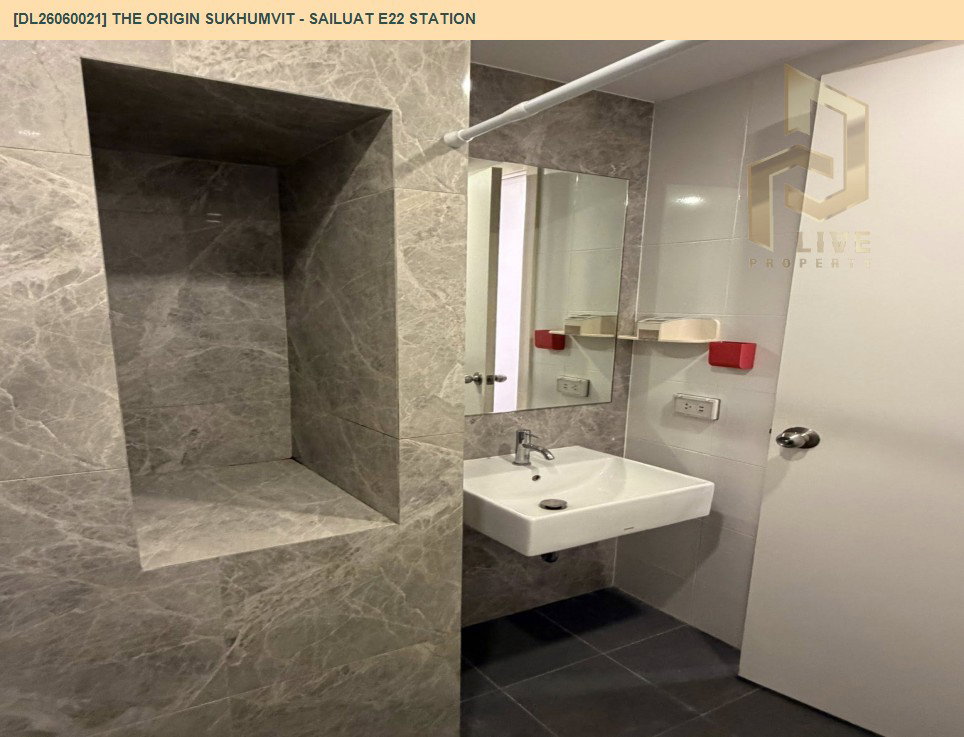 picture DL26060021 Condo for rent, THE ORIGIN SUKHUMVIT - SAILUAT E22 STATION near BTS Sai Luat, ready to move in, call urgently 0638692663 LineID @952jdxxk - 16/17