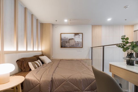 P-52089 + คอนโดให้เช่าห้องหรูแบบ Duplex Whizdom The Forestias Maythopia 1 ห้องนอน ชั้น 10 วิวเมือง ใกล้ BTS อุดมสุข Line: @easythaihome 085-592-2897