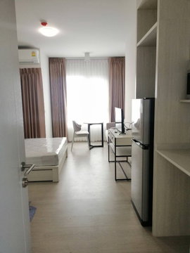T248 Condo for rent Chapter One Shine Bangpo, near MRT Bang Pho, beautiful room, ready to move in, fully furnished, special price!