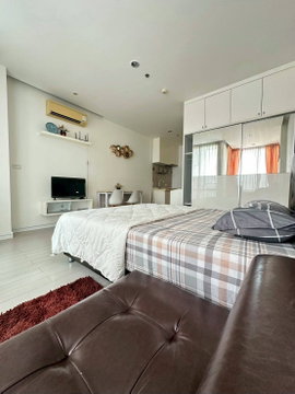 ให้เช่า คอนโด ที ซี กรีน พระราม 9 ใกล้ เอ็มอาร์ที พระราม 9*ห้องใหญ่* ที่ Line: @homefinder