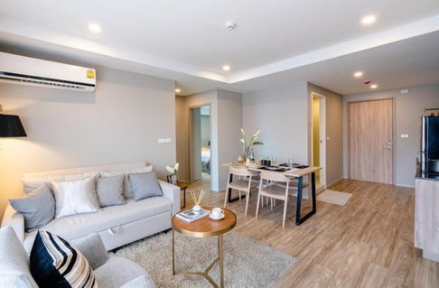 2 ห้องนอน 2 ห้องน้ำ Blossom Condo Sathorn Chareonrat บรรยากาศดี ฟีลรีสอร์ท