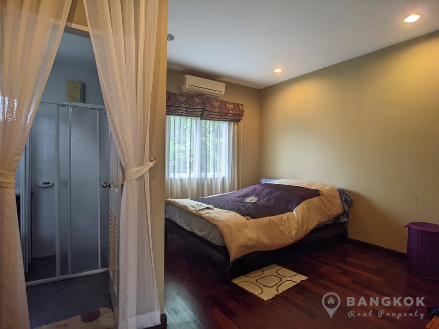 รูป บ้านเดี่ยวสไตล์โมเดิร์นหรู 3 ห้องนอน ให้เช่า l เดอ วิลล์ ศรีนครินทร์ - รูปที่ 18/27