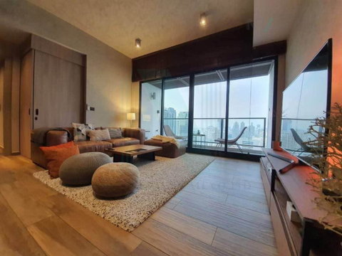 For Rent Condo THE LOFTS ASOKE Building 1, Floor 25,2 bed room, Room size 85.00 sqm