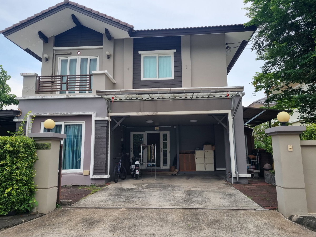 รูป ขายบ้านเดี่ยวหลังมุม คาซ่า วิลล์ วัชรพล 4 ห้องนอน พร้อมเข้าอยู่ ราคาถูกที่สุดเพียง 6.9 ล้าน - รูปที่ 1/10