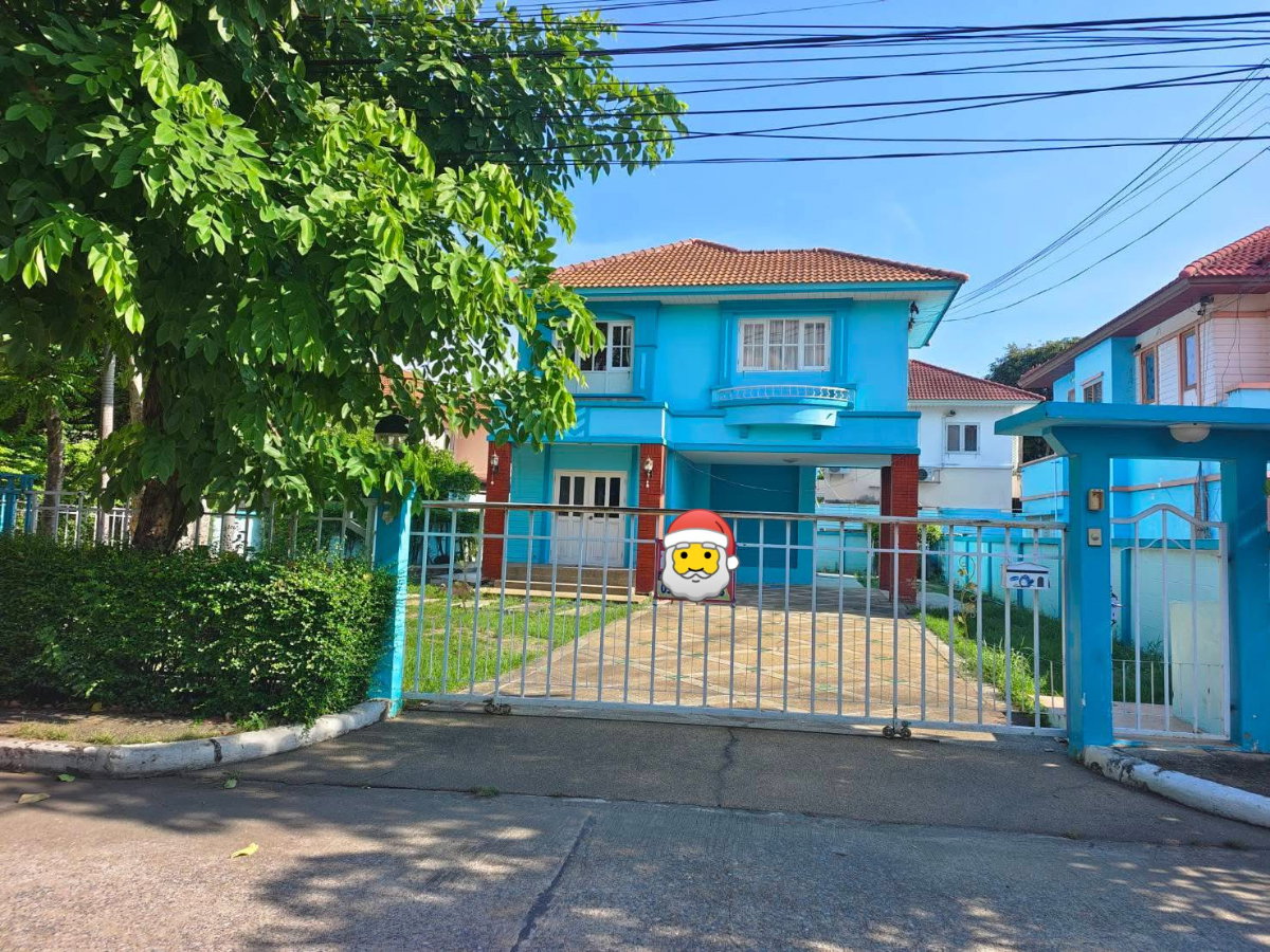 รูป 🏡 บ้านเดี่ยวให้เช่า รีโนเวทใหม่ หมู่บ้านมณีรินทร์ เลค แอนด์ พาร์ค ถนน345 บางคูวัด 3 ห้องนอน 3 ห้องน้ำ หลังมุม พื้นที่กว้างมาก🚫ไม่อนุญาตเลี้ยงสัตว์ - รูปที่ 1/8