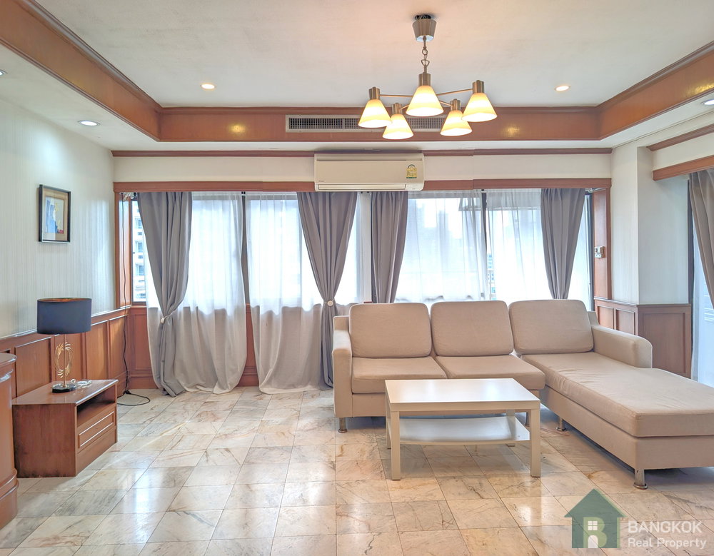 รูป ให้เช่าอพาร์ทเมนต์ขนาดใหญ่ 3 ห้องนอน 2 ห้องน้ำ l  Saranjai Mansion  - รูปที่ 4/26