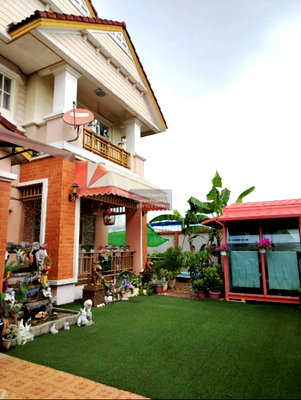 บ้านเดี่ยว ถนนเฉลิมพระเกียรติ ร.9 : ขายบ้าน  บ้านกรองทอง พาวิลเลี่ยน ประเวศ เขต ประเวศ กรุงเทพ CX-156920 ✅ ทักไลน์ @connexproperty ตอบทันที ทีมงานมืออาชีพ ✅