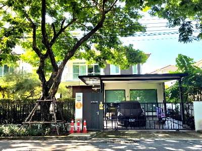ขายบ้านเดี่ยว : บ้านหรูหน้าสวน ต่อเติมกว้างถึง 300 ตรม. มบ.มัณฑนา ร่มเกล้า กับฮวงจุ้ยมังกรรับทรัพย์
