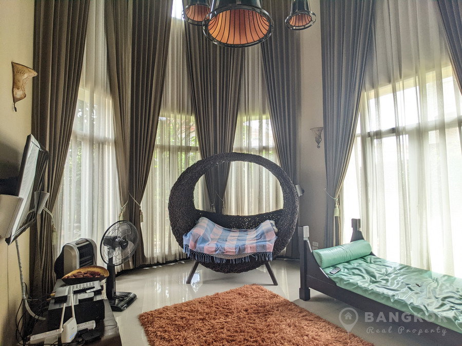 รูป บ้านเดี่ยวสไตล์โมเดิร์นหรู 3 ห้องนอน ให้เช่า l เดอ วิลล์ ศรีนครินทร์ - รูปที่ 5/27