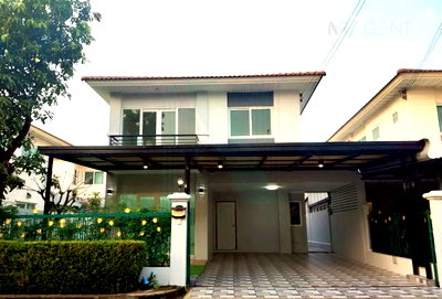 บ้านเดี่ยว นนทบุรี : ขายบ้านแฝด โครงการ ศุภาลัย วิลล์ ราชพฤกษ์-บางบัวทอง 2 ชั้น 4 ห้องนอน 2 ห้องน้ำ