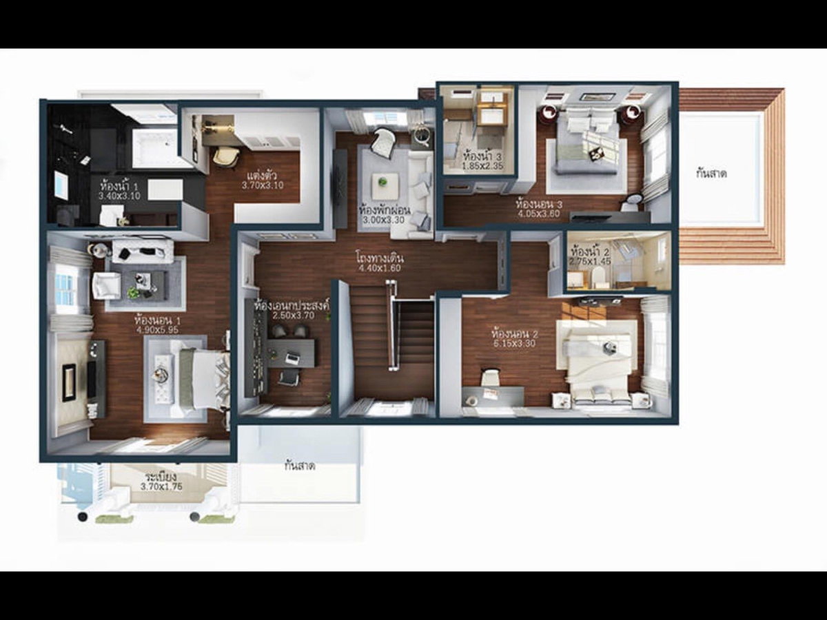 รูป 📢ND0739 🔥ขายหมู่บ้าน นาราสิริ บางนา กม 10 ตรงข้ามเมกาบางนา 🏡🌴 - รูปที่ 27/29