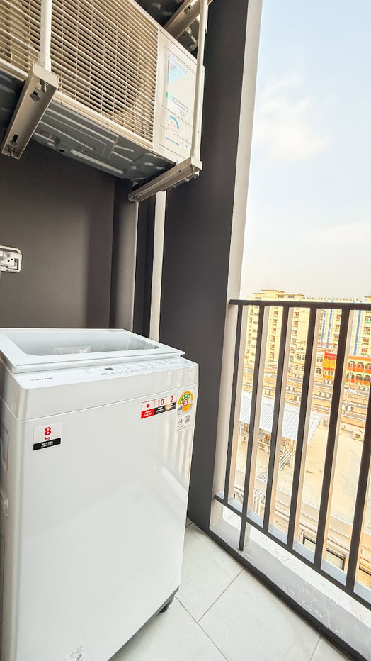 รูป ให้เช่าคอนโด ปิ่นเกล้า🔴🟡 LINE @starcondo🔴🟢🟡 MRT บางยี่ขัน 800 m มีหลายห้องค่ะ - รูปที่ 7/9