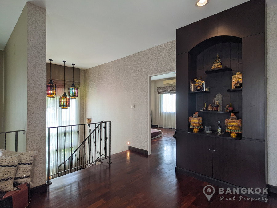 รูป บ้านเดี่ยวสไตล์โมเดิร์นหรู 3 ห้องนอน ให้เช่า l เดอ วิลล์ ศรีนครินทร์ - รูปที่ 11/27