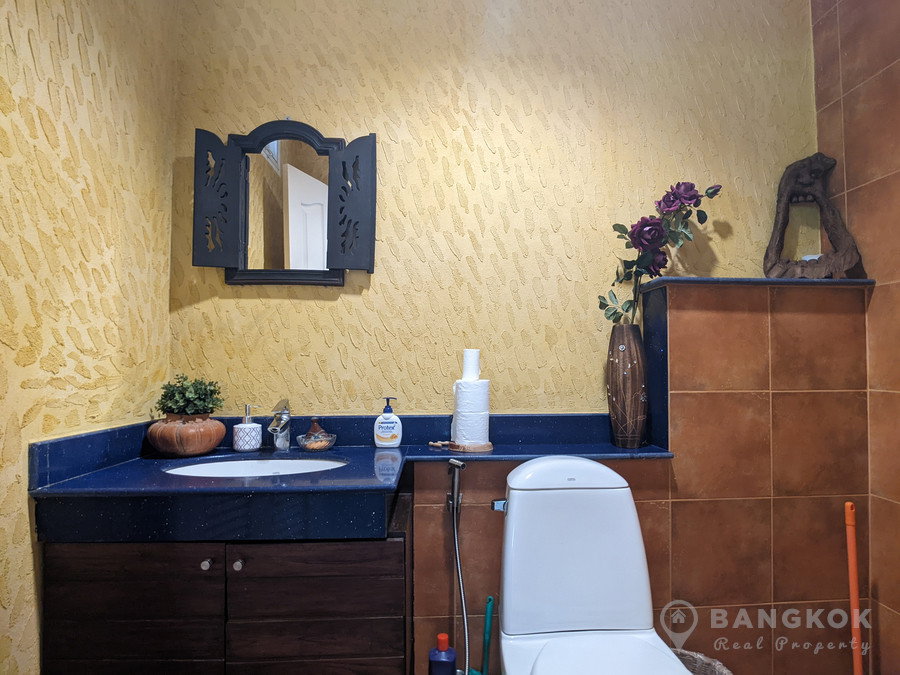 รูป บ้านเดี่ยวสไตล์โมเดิร์นหรู 3 ห้องนอน ให้เช่า l เดอ วิลล์ ศรีนครินทร์ - รูปที่ 10/27