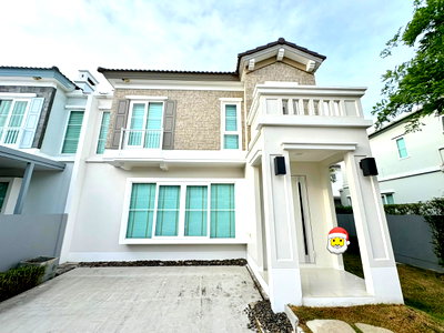 บ้านแฝดให้เช่า : 🏡 ปล่อยเช่า บ้านแฝดหรู โครงการอัญญา บางนา–รามคำแหง 2 2 ห้องนอน 3 ห้องน้ำ วิวสวนส่วนตัว บรรยากาศดี พร้อมเข้าอยู่ 🐶🐱 เลี้ยงสัตว์ได้
