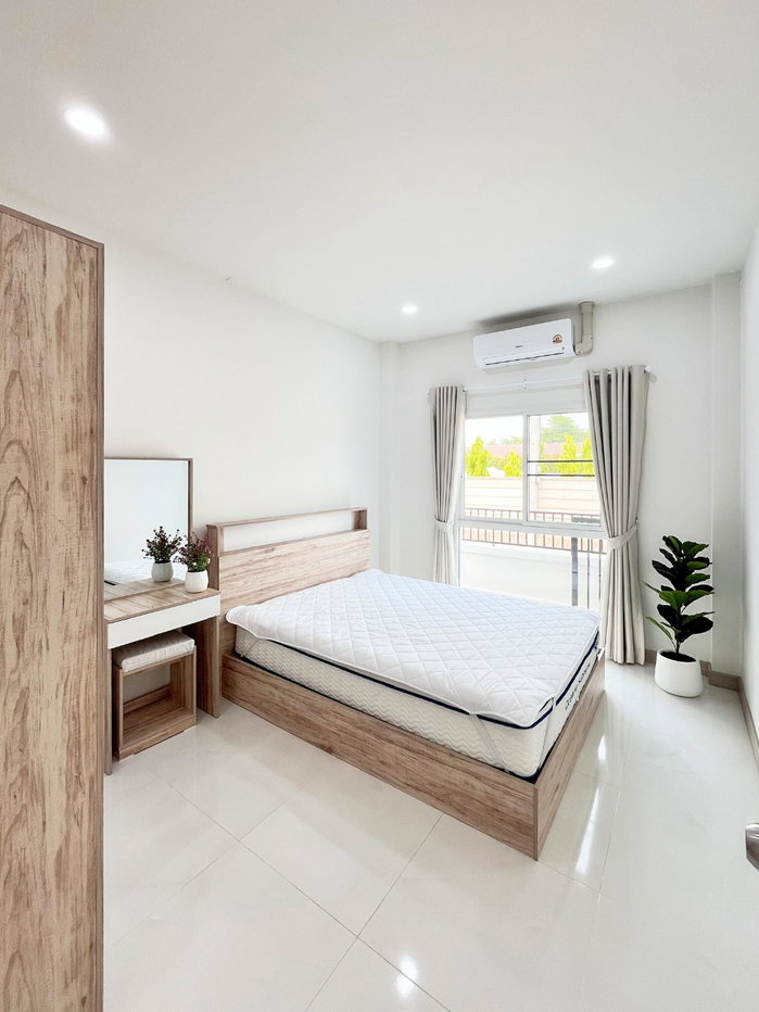 รูป R-089 บ้านเช่าสไตล์มินิมอล นอร์ดิก บรรยากาศดี เงียบสงบ ใกล้เมือง🏡 - รูปที่ 5/14