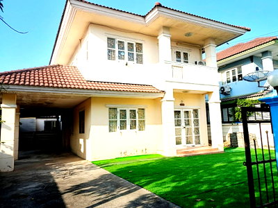 Houses for sale Asian Institute of Technology (AIT) : ✅ 2-story detached house for sale, large area, near Thai Market, Thammasat University, Future Park ✅ Rhein Natural Home Khlong Luang  
