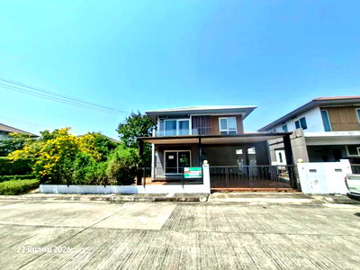 บ้านเดี่ยว กระทุ่มแบน สมุทรสาคร : บ้านเดี่ยว 55.6 ตร.วา พฤกษ์ลดา เพชรเกษม สาย 4 กระทุ่มแบน สมุทรสาคร 5.8M