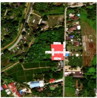 Land for sale Chiang Mai : HUB-555📍Land of Chiang Mai behind only 14.5 M.📍085-9416915📍