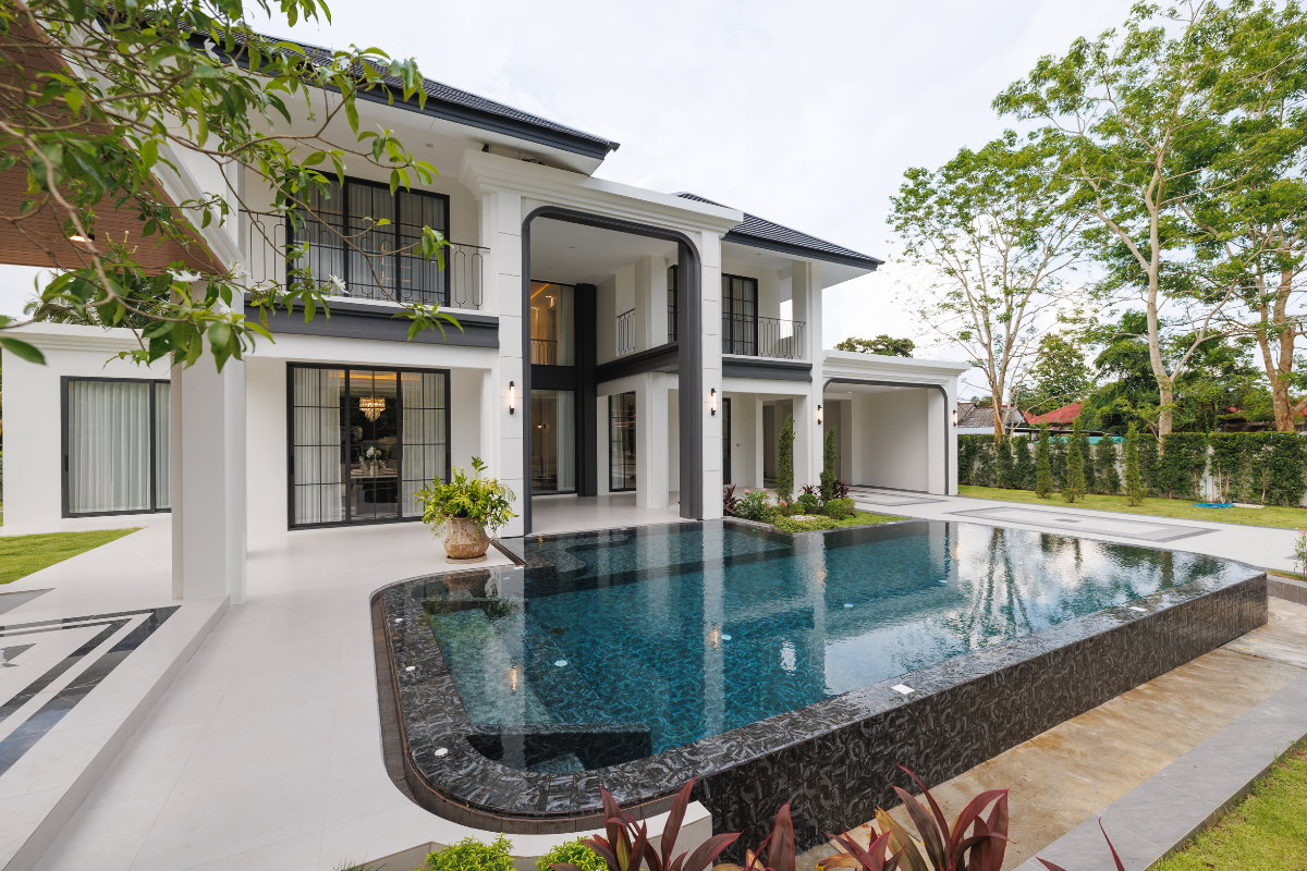 รูป Super Luxury Pool Villa! พูลวิลล่าหรูหลังใหญ่ ใกล้โรงเรียนมงฟอร์ต, ฺABS, Unity - รูปที่ 71/75