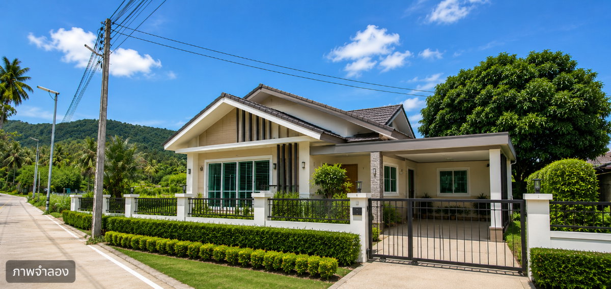 รูป ขายที่ดิน 102 ตรว. วิวภูเขาธรรมชาติ บางพระ ศรีราชา - รูปที่ 5/6