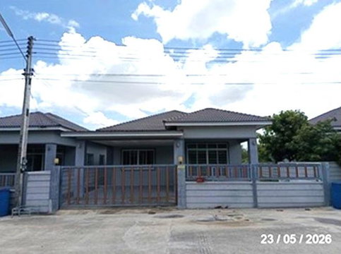 บ้านเดี่ยว 72.6 ตร.วา ธนากรแลนด์ 2 นิคมพัฒนา ระยอง 2.8M