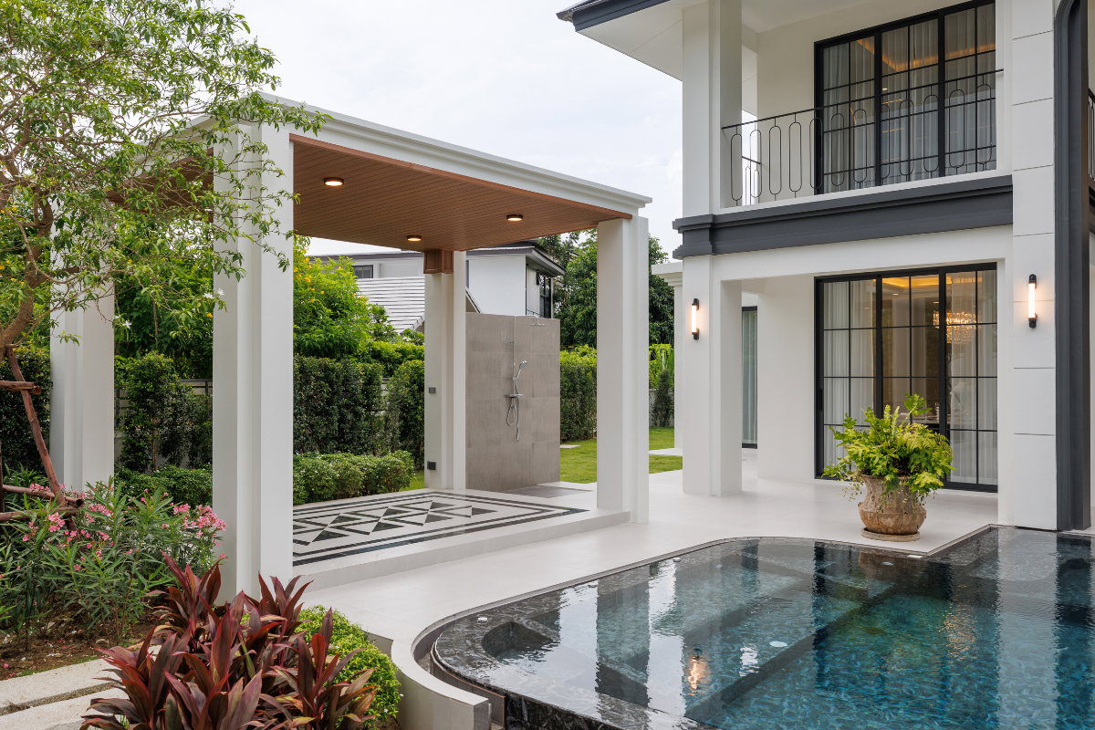 รูป Super Luxury Pool Villa! พูลวิลล่าหรูหลังใหญ่ ใกล้โรงเรียนมงฟอร์ต, ฺABS, Unity - รูปที่ 74/75