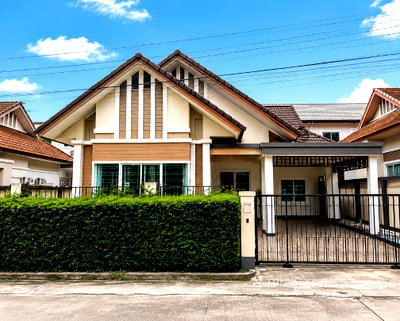 บ้านเดี่ยวให้เช่า : ให้เช่าบ้านเดี่ยวหลังใหญ่ ม.เซนสิริโฮม ม.เกษตร ศรีราชา