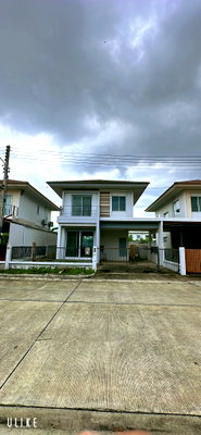 Twin houses for sale ม.เวสเทิร์น  : 🔥 For Sale | Semi-Detached House at Groove Ville Lamlukka Khlong 4, Pathum Thani