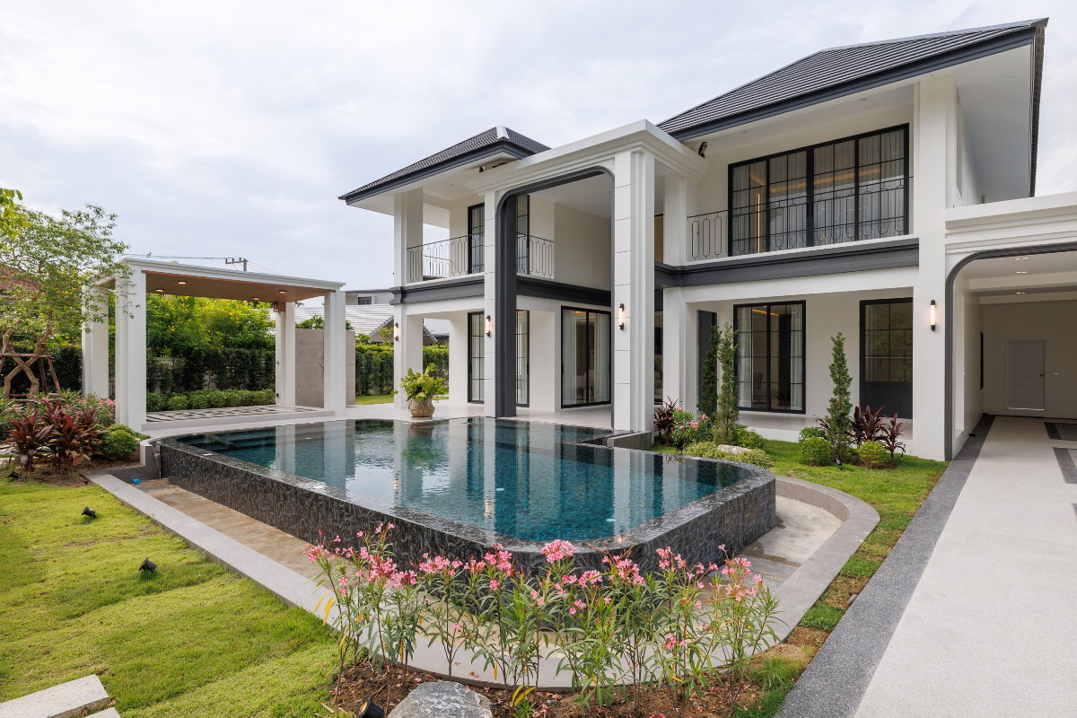 รูป Super Luxury Pool Villa! พูลวิลล่าหรูหลังใหญ่ ใกล้โรงเรียนมงฟอร์ต, ฺABS, Unity - รูปที่ 69/75