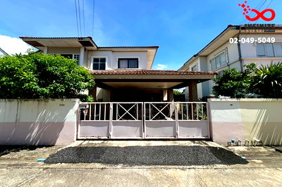 บ้านเดี่ยว รร.กสิณธรเซนต์ปีเตอร์ : ขายบ้านเดี่ยว 2 ชั้น คุณาลัย บางใหญ่ ใกล้ MRT เข้าเมืองสะดวก 