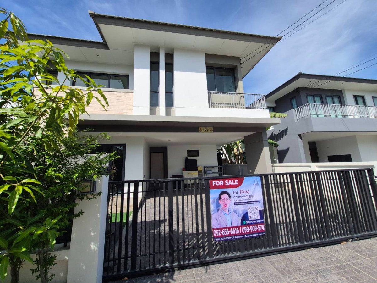 รูป 303AGKI ขาย! ถูกที่สุดในโครงการ บ้านเดี่ยว 2 ชั้น “ซื่อตรงพรีเมียม บางบัวทอง” - รูปที่ 1/8