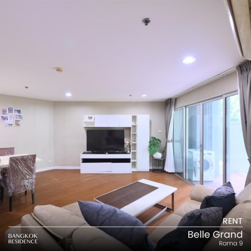 เช่าคอนโด 🌃 Belle Grand Rama 9 5นอน 205.85ตร.ม. 120k 💎 ยูนิตใหญ่พิเศษ ราคาคุ้มค่า ใกล้ MRT พระราม 9