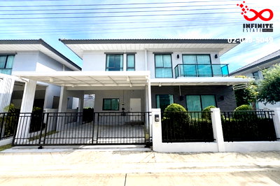 ขายบ้านเดี่ยว : ขายบ้านเดี่ยว 2 ชั้น ม.เพอร์เฟค พาร์ค เวสต์เกต นนทบุรี บ้านสวย พร้อม EV Charger