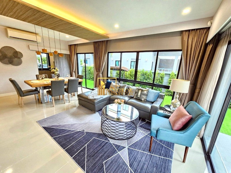 Houses for rent : Baan Lumpini | Beautiful 4 Bedroom House in On Nut Area - BR28349SH