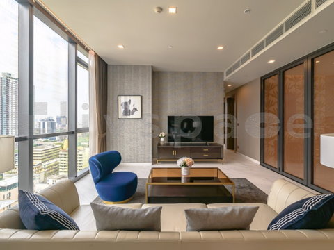 ▚ LJ194ツ ให้เช่า: The Monument Thonglo ✨ 2BR 125 ตร.ม. ชั้นสูง ทิศไม่ร้อน เลี้ยงสัตว์ได้ (Pet-Friendly) คอนโดหรูลิฟต์ส่วนตัว พร้อมเข้าอยู่!