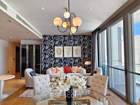 คอนโด 3 ห้องนอน 174 ตร.ม. ชั้นสูง 62 ที่ Magnolias Waterfront Residences ใกล้ BTS สะพานตากสิน (ID 2965095)