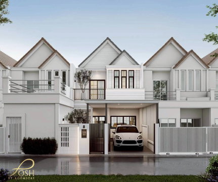 Iravadee Bypass A newly renovated 2storey home featuring 4Bed 3Bath, with a practical layout in a prime location connecting Samkong, Koh Kaew