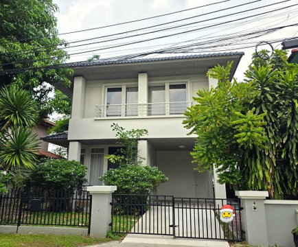 🏡 บ้านเดี่ยวให้เช่า หมู่บ้านบางกอกวิลล่า ซอยประดิษฐ์มนูธรรม 3 (ลาดพร้าว 84) 3 ห้องนอน 3 ห้องน้ำ บ้านสวย พร้อมเข้าอยู่